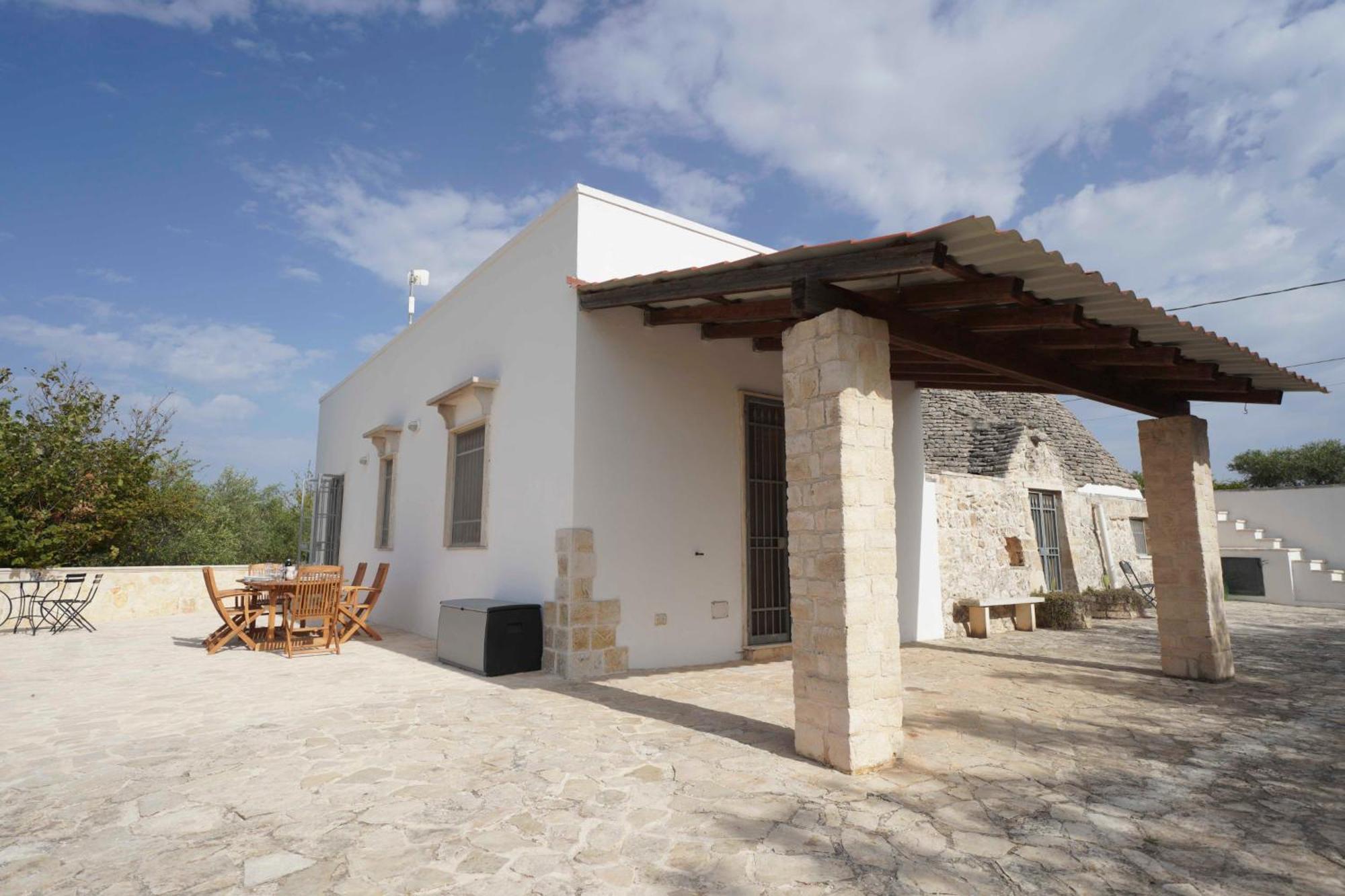 マルティナ・フランカ Trullo Genistaヴィラ エクステリア 写真
